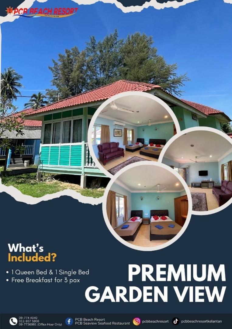 Pcb Beach Resort Kota Bharu Buitenkant foto