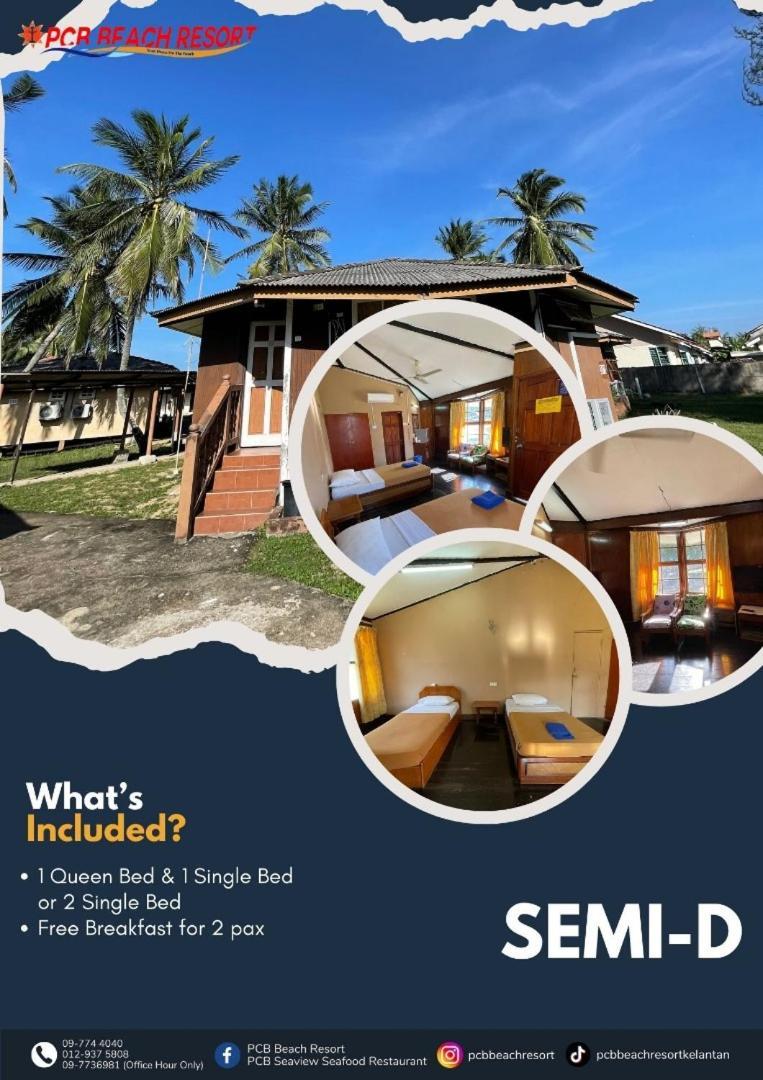 Pcb Beach Resort Kota Bharu Buitenkant foto